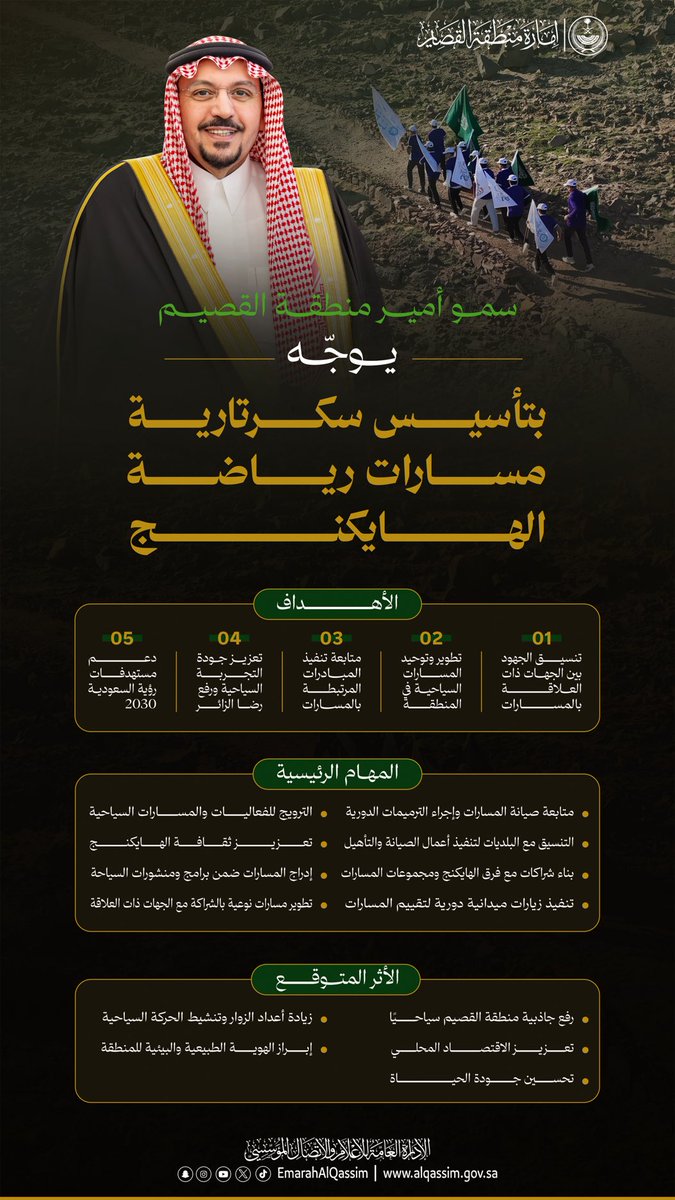 إمارة منطقة القصيم tweet media