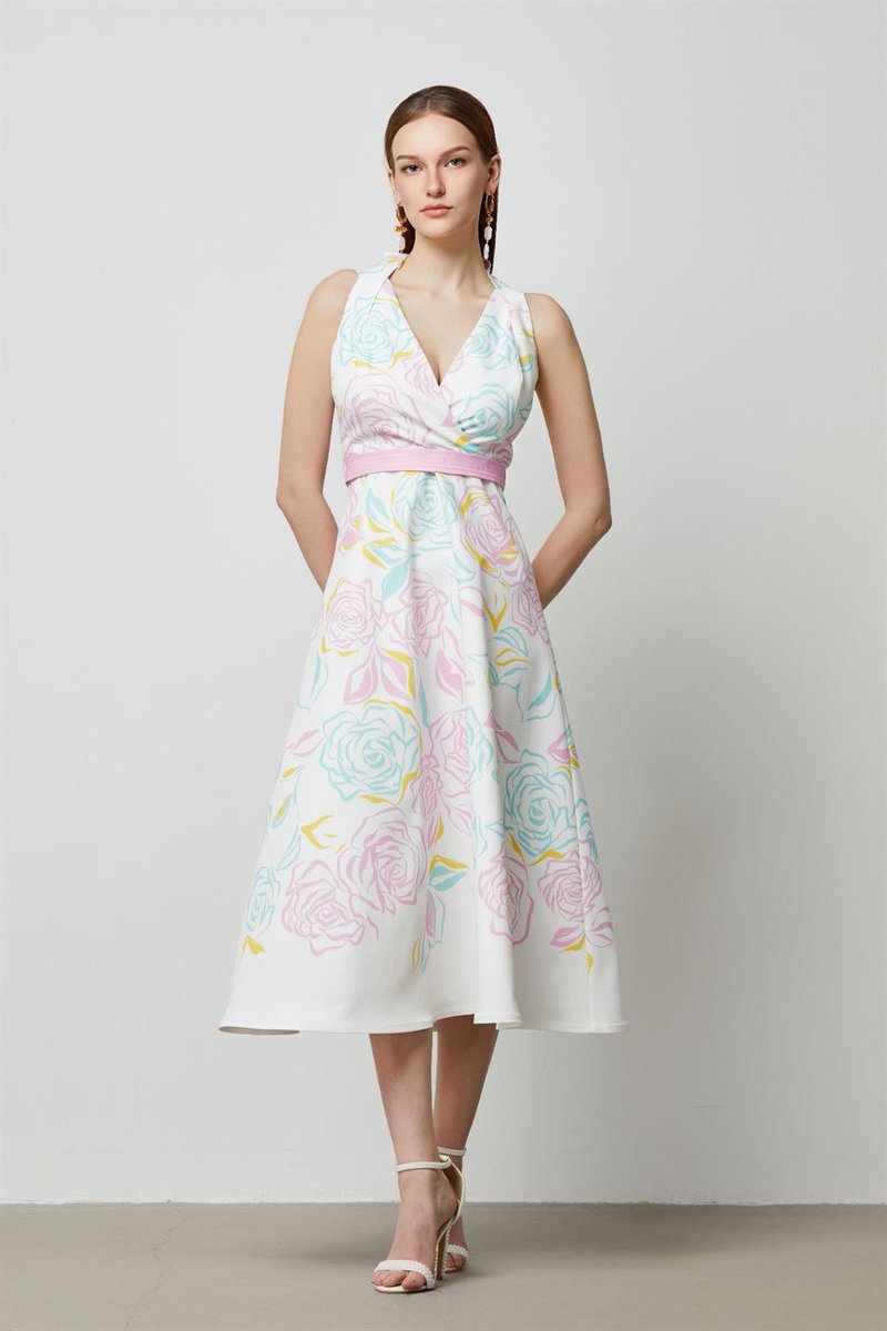 Meimabella's tweet image. فستان العيد من مجموعة Femi9 2026 ،،

#femi9 #feminine #eid #dress