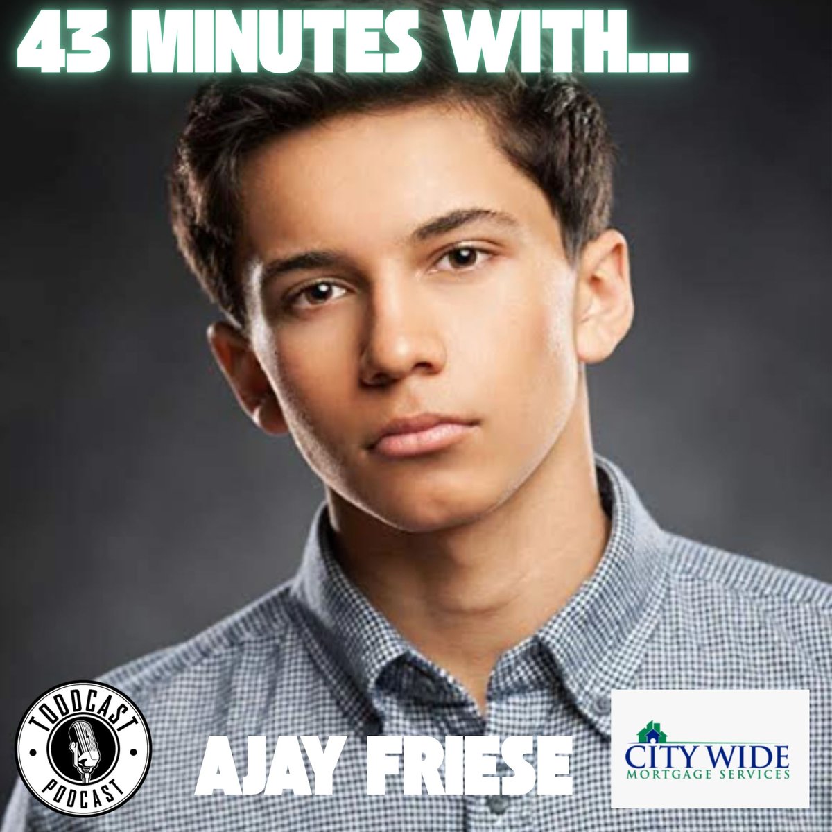 TODDCastPodcast's tweet image. We talked about White Lotus, career highlights, his band Bluejay Friese and lots more in this 43 minute #podcast with Lost In Space &amp;amp; Riverdale actor singer Ajay Friese! 

🎙️ youtube.com/watch?v=nTiaPu…

* Powered by @CityWideMTG #mortgages made easy! citywidemortgage.ca