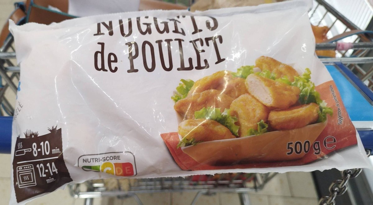 Bonjour <a href="/karim_bouamrane/">Karim Bouamrane</a>, je me permets de vous signaler des nuggets de poulet Nutriscore C au rayon surgelé du Lidl de Saint-Ouen

No Pasarán 💪