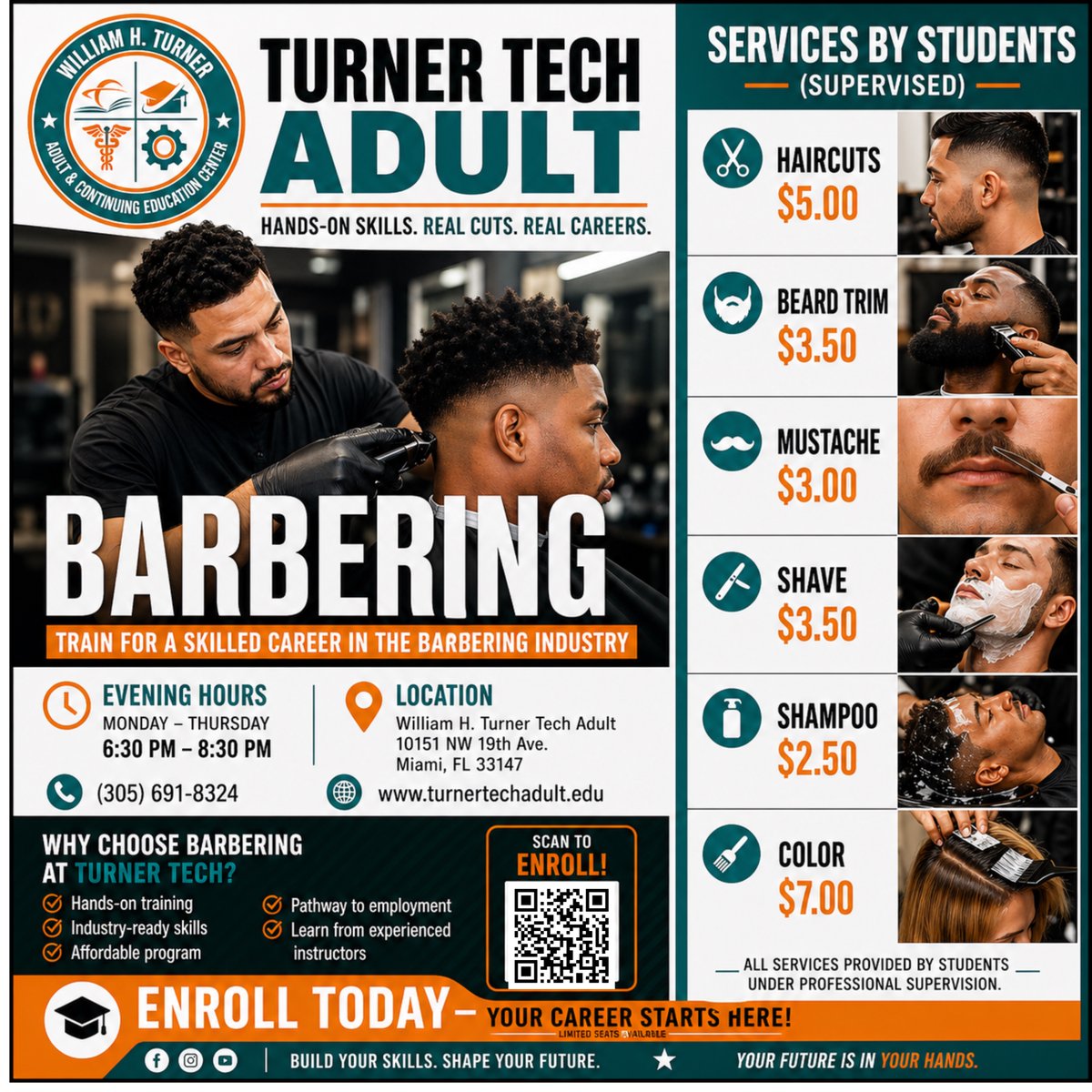 William H Turner Tech Adult & Continuing Education tweet media