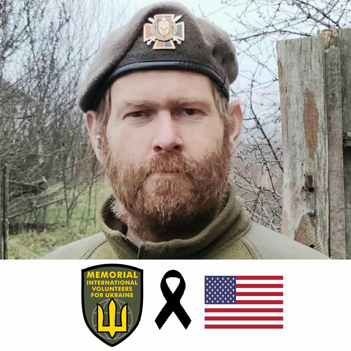 MykhailoRohoza's tweet image. 🇺🇸😭

Our Beloved US American Brother John Trevor Crane, who had been serving in Ukraine as a Volunteer succumbed on the Battlefield.

Honor, Glory and Gratitude To Our Brother.