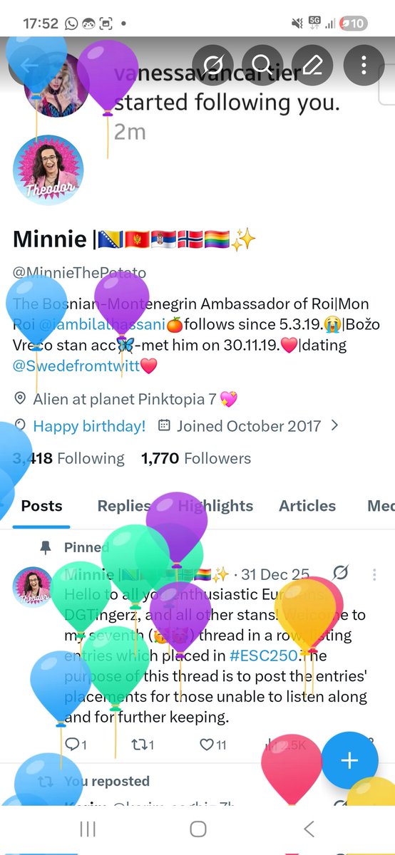 Minnie |🇧🇦🇲🇪🇷🇸🇳🇴🏳️‍🌈✨️ tweet media