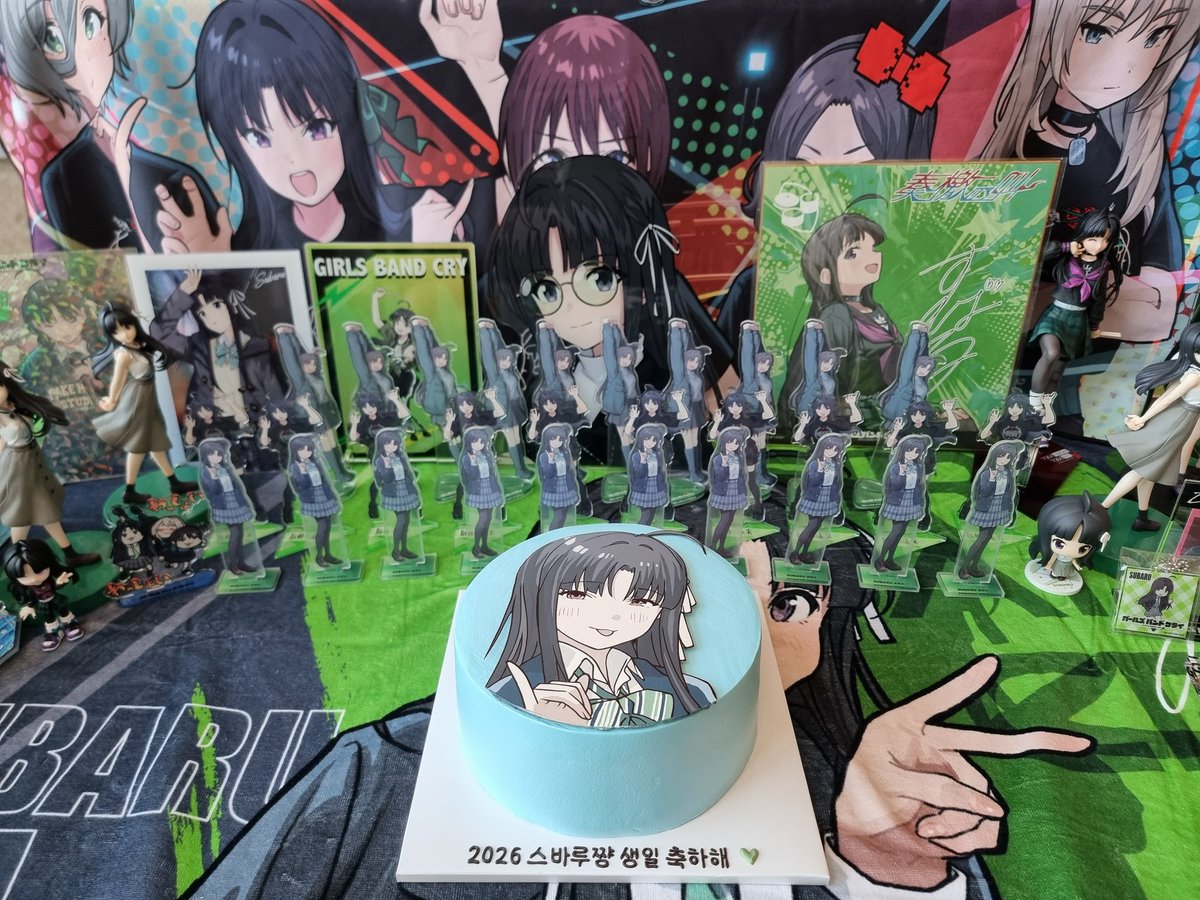 _Martian0's tweet photo. 💚💚💚💚💚💚💚💚💚💚💚💚
🥳🥳🥳祭壇完成🥳🥳🥳
すばるちゃん、お誕生日おめでとう🎉🎉
いつも心の支えになってくれてありがとう！！
これからもずっと、すばるちゃんを応援しています🥰
💚💚💚💚💚💚💚💚💚💚💚💚
#安和すばる生誕祭2026 https://t.co/EJruQwgulj