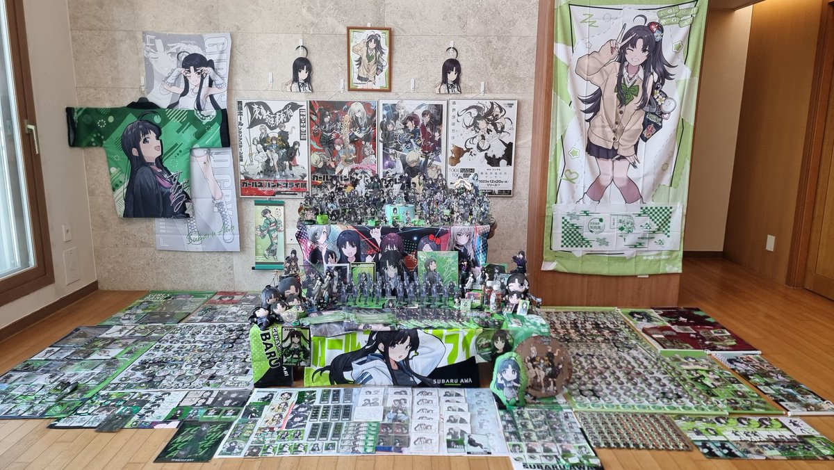 _Martian0's tweet photo. 💚💚💚💚💚💚💚💚💚💚💚💚
🥳🥳🥳祭壇完成🥳🥳🥳
すばるちゃん、お誕生日おめでとう🎉🎉
いつも心の支えになってくれてありがとう！！
これからもずっと、すばるちゃんを応援しています🥰
💚💚💚💚💚💚💚💚💚💚💚💚
#安和すばる生誕祭2026 https://t.co/EJruQwgulj