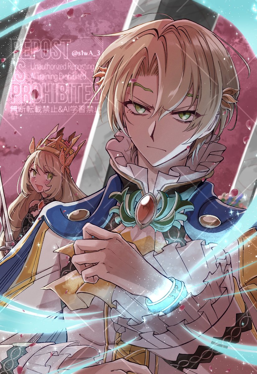 s1wA_3's tweet photo. フィレネオンリ一合わせで描いた邪アル＆邪セリ絵です🥳
改めてイベントお疲れ様でした！
#FE_豊穣の実り_再掲 https://t.co/OnFSJumQBD