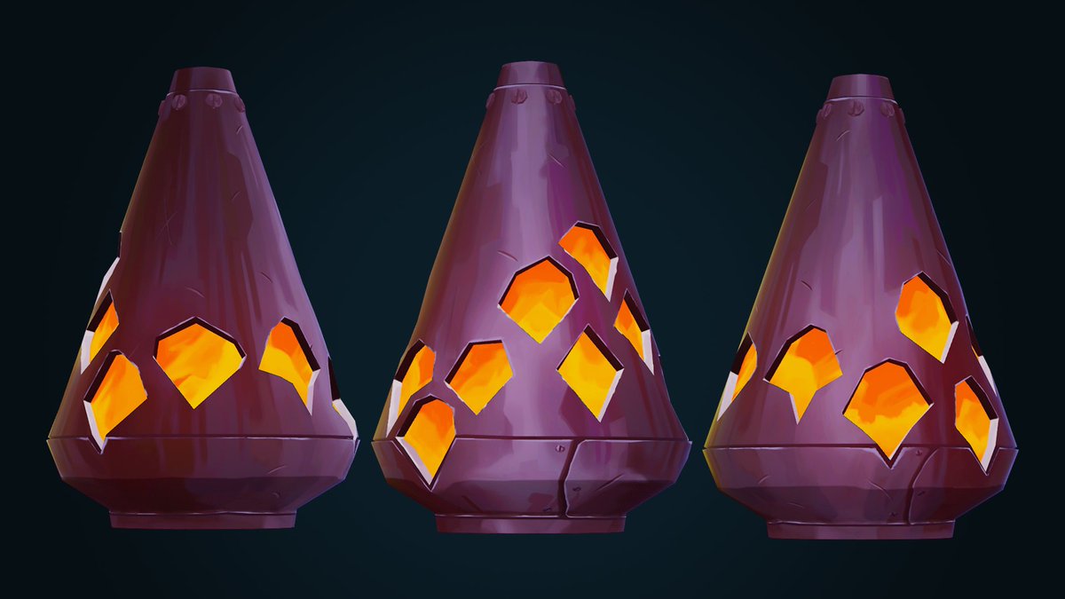 gabfe_art's tweet image. Here's my handpaint and modelling practice that i made today based on Arcane.

#gameart #modelling #stylized #maya #substancerpainter #handpaint