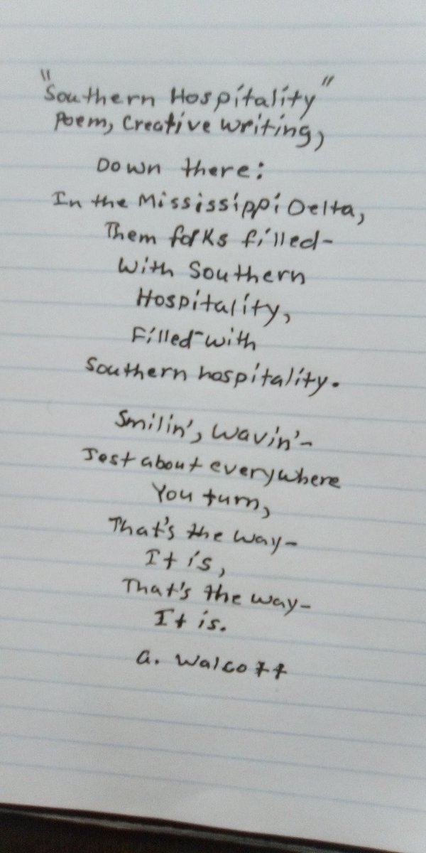 ArthurW47176273's tweet image. " Southern Hospitality "

#Poem #Creativewriting #Literature. 🙂