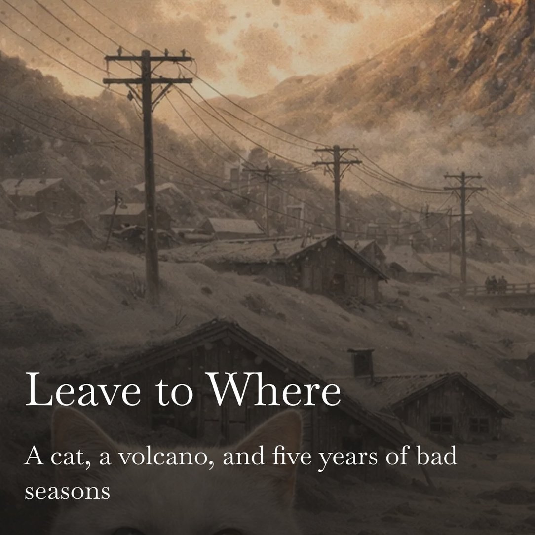 DaisyMasStories's tweet image. I've been carrying this story for more than thirty years. A volcano, five years of living in its aftermath, and a cat named after an Egyptian queen who turned out to be a boy. I finally wrote it down.

medium.com/@daisy.diamant…

#essay #journal #writing