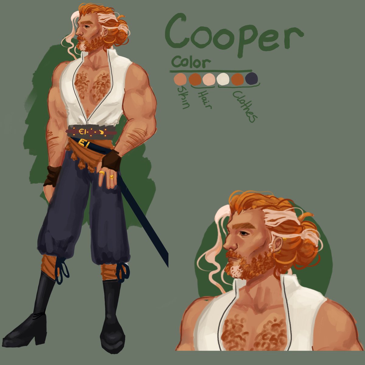 Some of my character references sheets for up coming art fight!