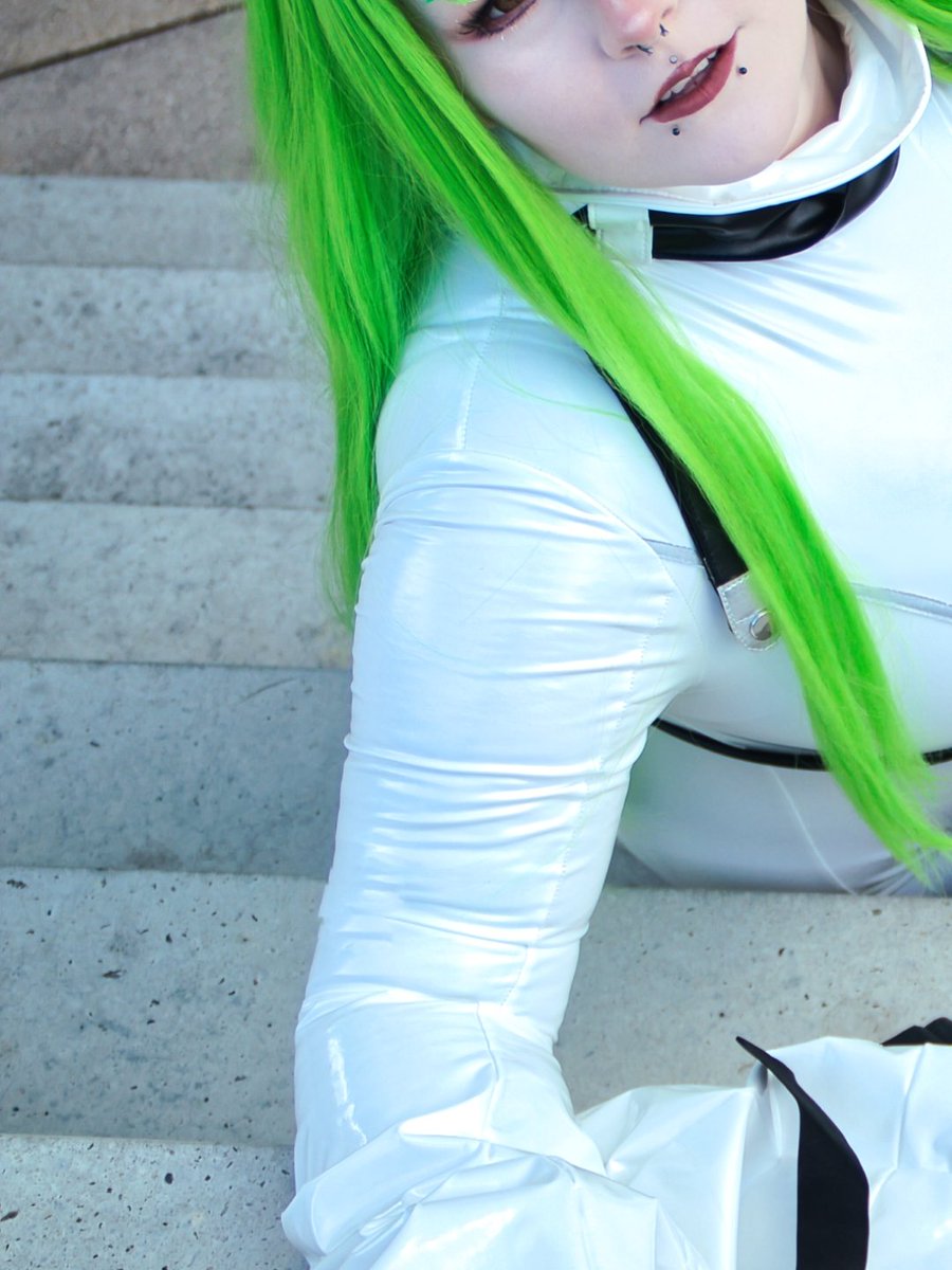 AirixHosekii's tweet photo. “Careful… I don’t just grant wishes—I make you addicted to them. 
One contract with me, and you won’t want anyone else.
Ready to be mine? My online shop is waiting. 
Charakter: CC 
Anime: Code Geass 
Model: Me 
📸/🪄 @saruwa_tari 
Location: Darmstadt 
#cccosplay #cc #codegeass https://t.co/ZOWPFxfSmJ