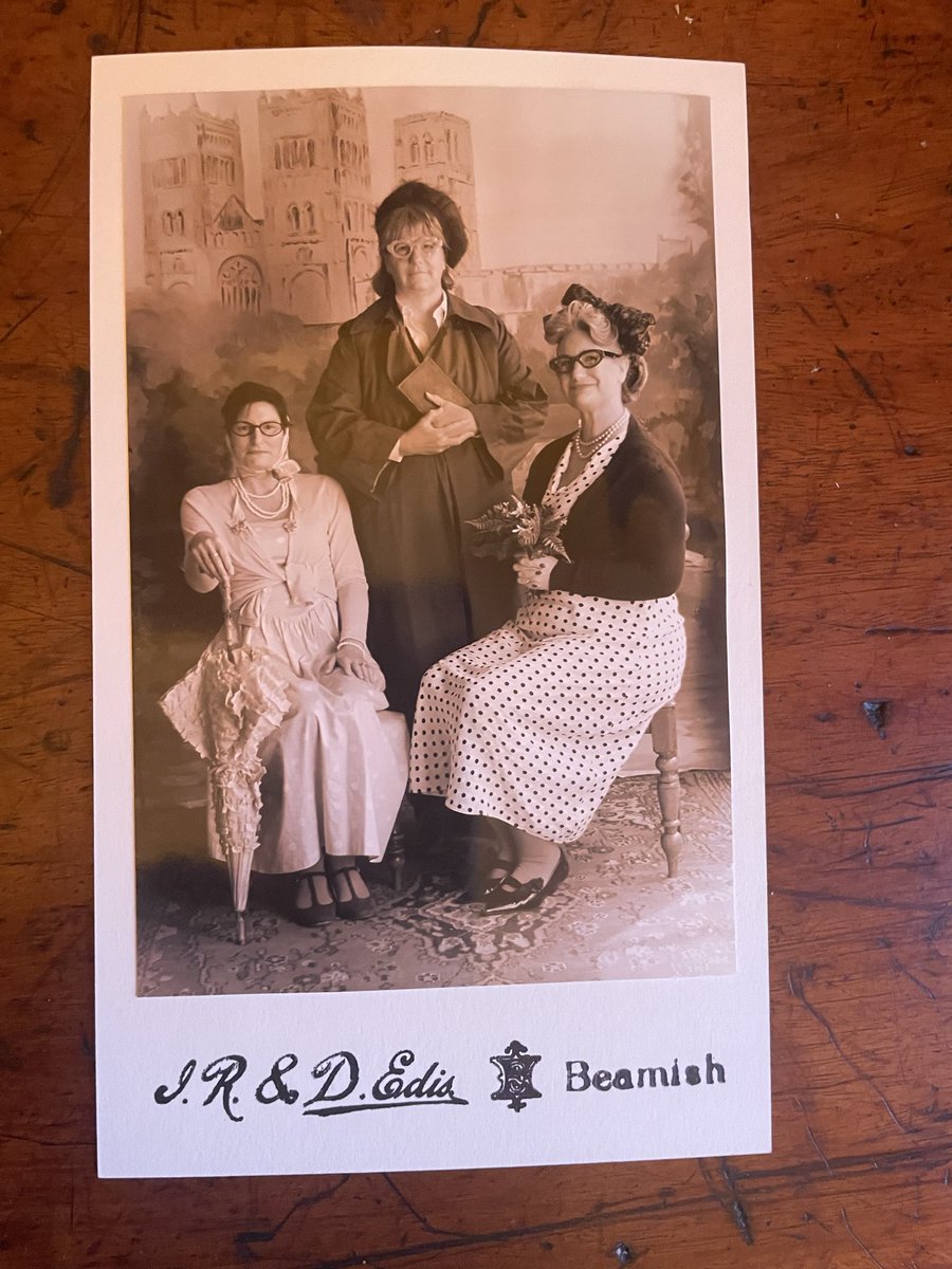SandraWThompson's tweet image. On day 2,171 of a belated #BeThankful, I’m thankful for a phenomenal day yesterday at Beamish - absolutely hilarious dressing up!! 🤣🤣