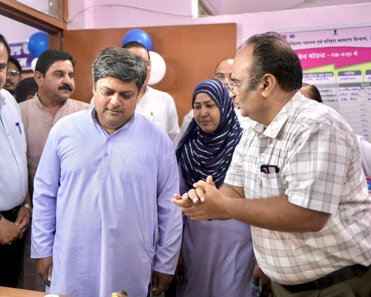 DushyantDholpur's tweet image. आज झालरापाटन में झालावाड़ मेडिकल कॉलेज एवं अस्पताल में नेत्ररोग OPD, सोनोग्राफी एवं एक्स-रे कक्ष सहित विभिन्न यूनिट्स का लोकार्पण किया।

इस अवसर पर क्षेत्रवासियों को बेहतर व सुलभ स्वास्थ्य सेवाएं उपलब्ध कराने की दिशा में एक महत्वपूर्ण कदम और मजबूत हुआ।

#Jhalawar #PeopleFirst