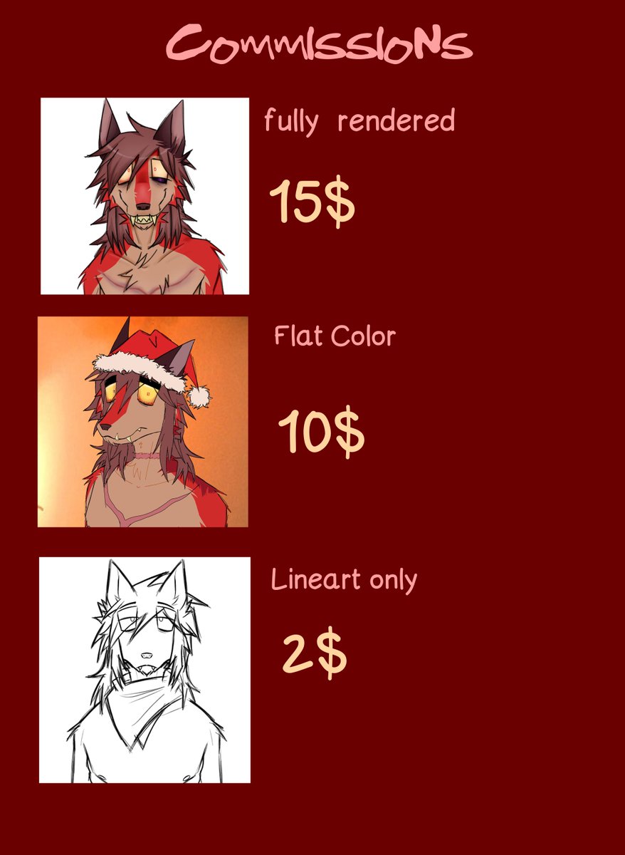 laikasepso69's tweet photo. hello, I'm making commissions #art #commissions #furry #help https://t.co/urGUfic7sp