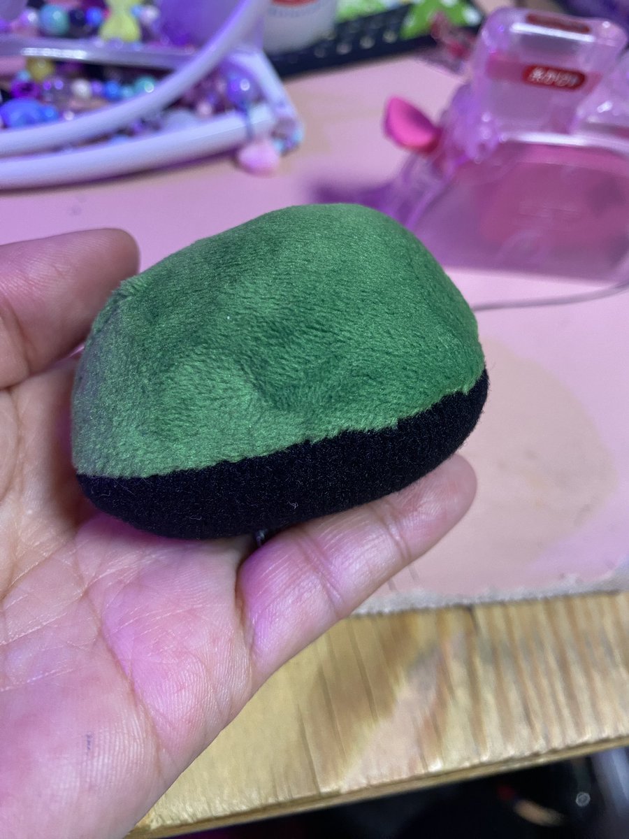 chimakoBlue's tweet image. 本日の縫い物おしまい。
コケの生えたいわ。。^
#MDL #MyDailyLife