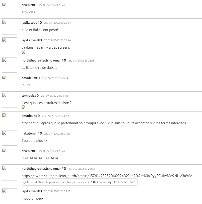 UserDataDemo's tweet photo. @ema_deus Ce lien vient bien de la conversation Dramaland. Quelqu'un l'a téléchargé en HTML avant la suppression de Une Voix et me l'a envoyé. Et voici l'extrait complet. Est-ce suffisant comme preuve ? Je peux aussi donner le fil entier mais cela pourrait nuire à beaucoup de monde. https://t.co/36C9XQ8m5Z