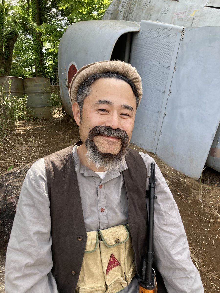 私の写真、ずっと顔笑ってますね。一日中「サバゲめっちゃ楽しいわー💛」ってなってた証拠です。主催のミサキ様、サバパラのスタッフの皆様、参加者の皆様、ありがとうございました！#AK祭り #明日香縫製 #カミース装備