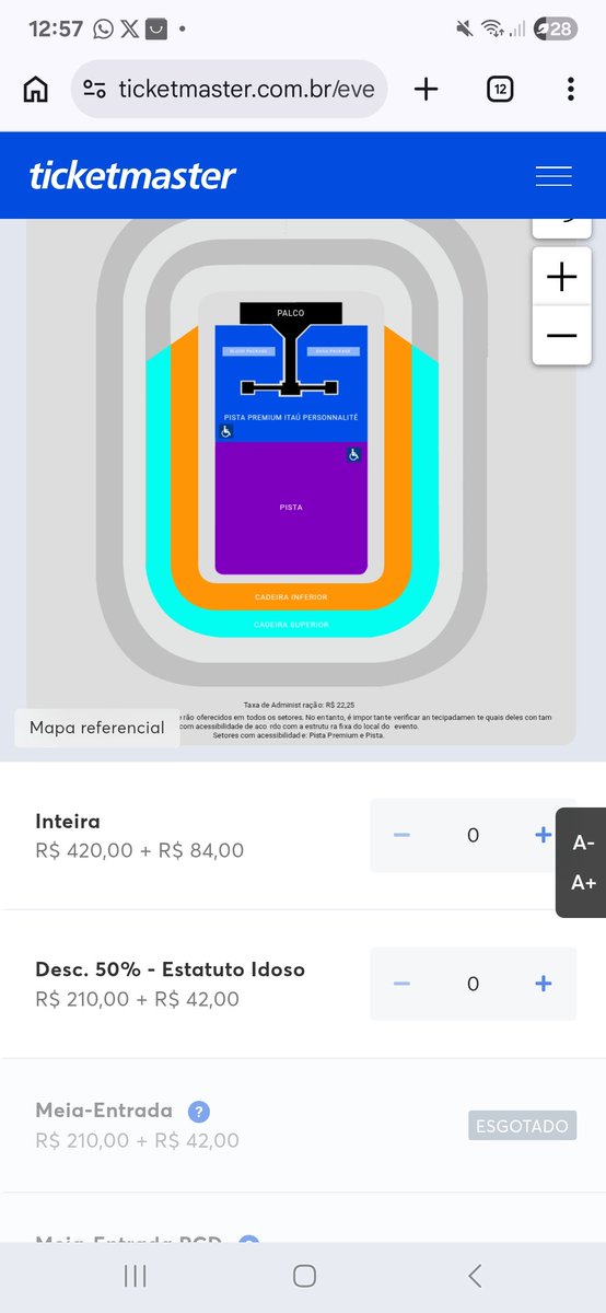 So volta pista pelo jeito né