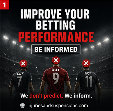 Injuries_Suspen's tweet photo. See Why Sports Fans Trust Us!

✅ Trusted by betting enthusiasts and sports analysts alike
✅ Backed by nearly 30 years of experience
✅ Proven service

Join today and see the difference yourself!

https://t.co/VSTw8K8hdL

#football #Betting #gambling #tips #picks #predictions https://t.co/KxlWsMqccD