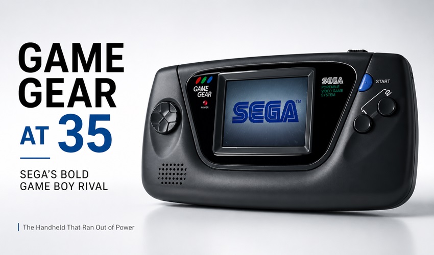 AmigamagazineGA's tweet image. Sega Game Gear 35 years later: the handheld console ahead of its time generationamiga.com/2026/04/26/seg… #SEGA #gamegear #90s