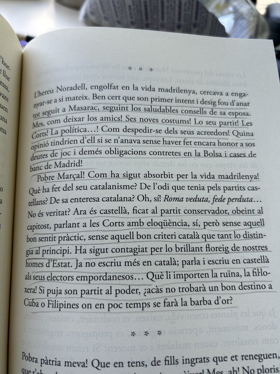 OriolMD's tweet photo. I és que, ben bé, això es podria haver escrit avui…

#LhereuNoradell #PassiópelsNostresClàssics https://t.co/PjabcgrQ09