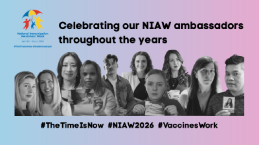 ImmunizedotCa's tweet image. Meet our National Immunization Awareness Week #NIAW ambassadors through the years! | immunize.ca/niaw#ambassado… #TheTimeIsNow #VaccinesWork#VaccinesSaveLives #GetImmunized