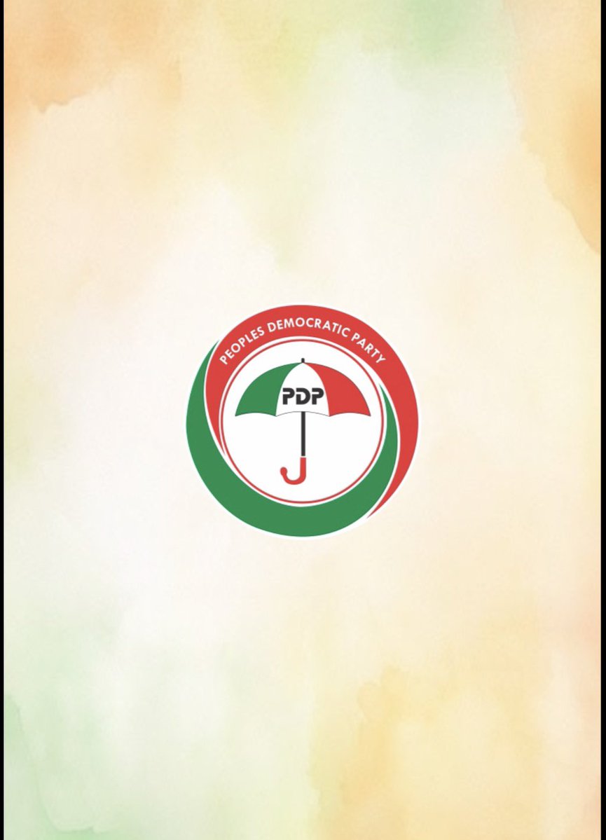Official PDP Nigeria tweet media