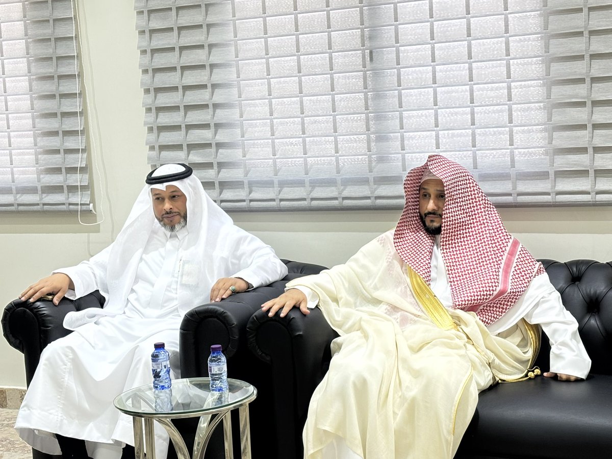 tahfeezula's tweet photo. سعدت الجمعية بزيارة فضيلة الشيخ أسامة المدخلي المدير العام لفرع وزارة الشؤون الإسلامية والدعوة والإرشاد بمنطقة المدينة المنورة ، بحضور رئيس مجلس الإدارة ومنسوبي الجمعية، حيث اطّلع على أبرز البرامج والمبادرات، مشيدًا بالجهود المبذولة في خدمة كتاب الله وتعزيز رسالته

#تحفيظ_العلا https://t.co/zArLx6gRjv
