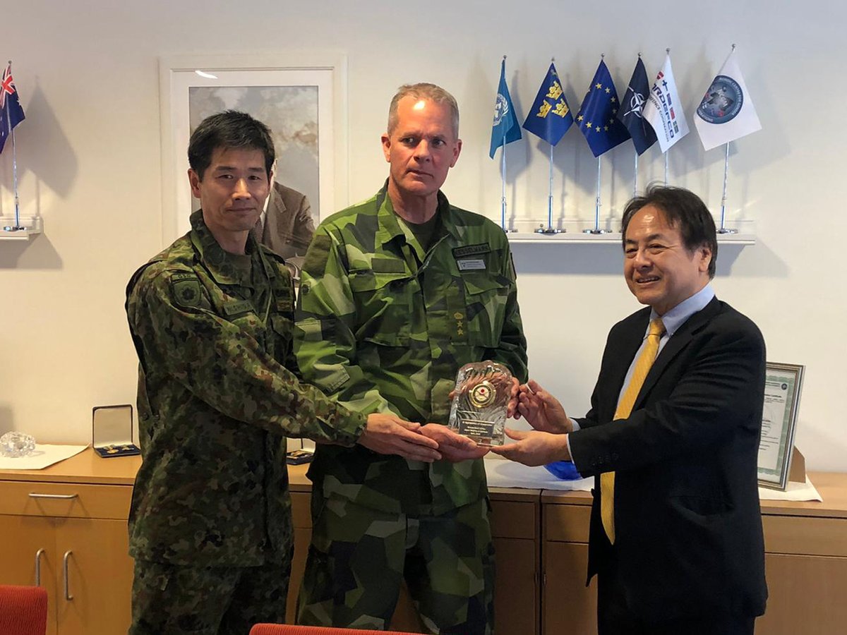 JGSDF_pr's tweet image. 🇯🇵🇸🇪#陸上自衛隊 は、#ＷＰＳ（#WomenPeaceandSecurity）分野の人材育成のため、ＮＡＴＯ下部機関としてスウェーデンに所在する北欧ジェンダー教育研究センター（ＮＣＧＭ）が実施する教育に、他自衛隊とともに参加しました。
