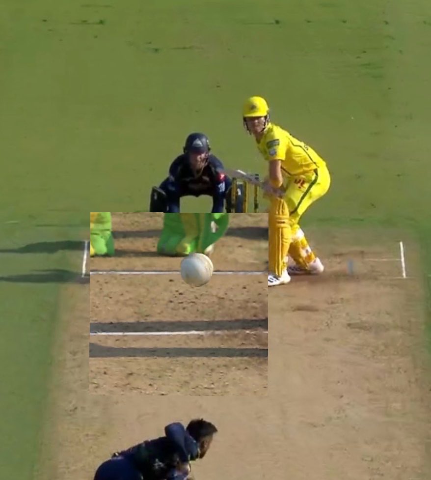 ashwinravi99's tweet photo. The reason why Manav Suthar is rated very highly is crystal clear in this picture.

It’s not just the angle of rotation or over spin, it’s also the speed at which it is rotating.

He has a distinct advantage alongside Harsh Dubey in this regard👌 https://t.co/fvwrUxXDnV