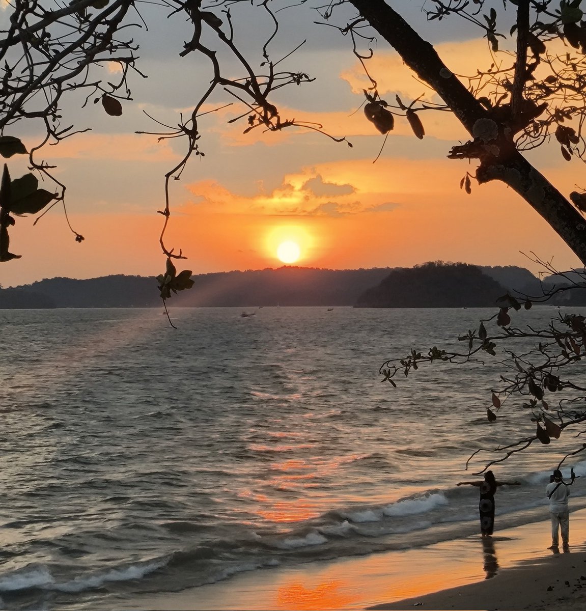evanglis's tweet photo. Finally made it down to the beach for the sunset.  It didn't disappoint 👍 https://t.co/E3TwBcAlU4