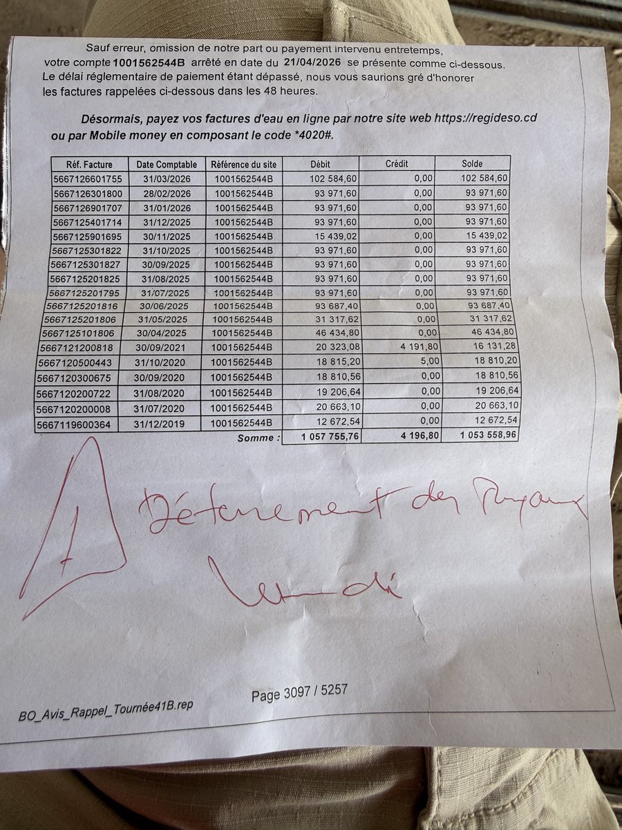 Pr. Laurent ONYEMBA tweet media