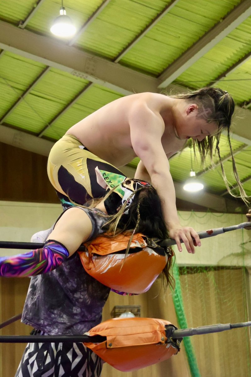 mi____ku_0830's tweet photo. 今日もほんとに凄かった😳✨
 #OPGプロレス 
 #RWF
 #学生プロレス https://t.co/C08ldWdBhS