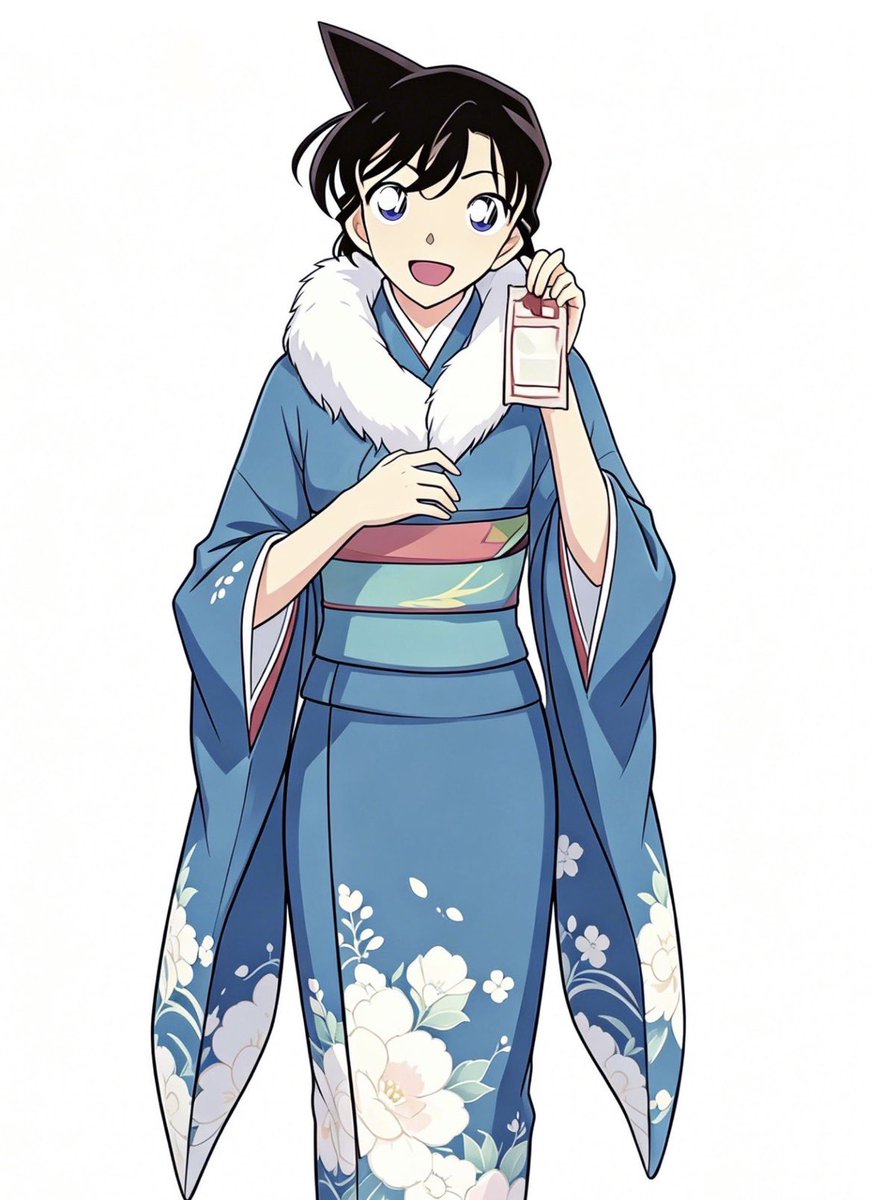 浴衣姿の蘭ちゃん、ほんと可愛すぎる👘👘 #毛利蘭 #名探偵コナン