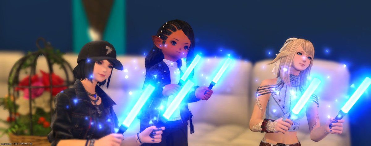 はじまっております！ #FF14_RFRS 
しょっぱなイギさんがとてもいいトランスをかけています…