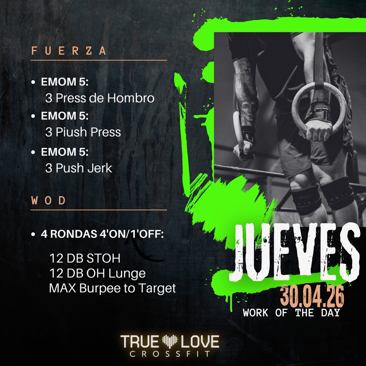 TrueLoveCrossF's tweet image. #truelovecrossfit #truelove #crossfit #mallorca #staytrue #training #workout #barbellclub #gwod #crossfitlifestyle #crossfitlife #crossfitfacility #crossfitaffiliate #crossfitbox #hyroxtraining #hyrox #hyroxworkout