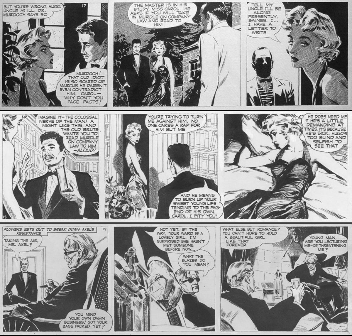 KevinWolffart's tweet photo. #DavidWright Carol Day 1956 dailies https://t.co/5n8sfQy1KQ