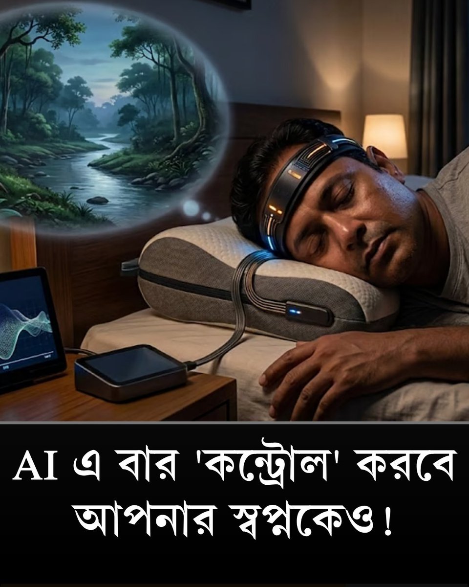 Ei_Samay's tweet image. AI নিয়ন্ত্রণ করবে আপনার স্বপ্নের জগতকে! কীভাবে জানেন?
দেখুন ➡️eisamay.com/tech-news/new-…
Artificial Intelligence | Sleeping | dreams and visions
#eisamay #eisamayonline