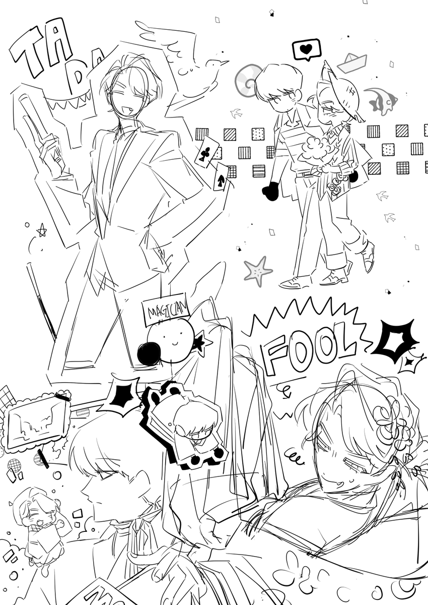 완성하고팠는데 영 시간이 안되는 탓에 공식에서 타케 쌤까지 떠버리고 님은 타이밍을 놓치셨슴요 되어버려서 방생함. . . 잘가게