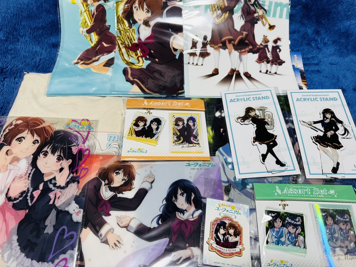 最終楽章 響け！ユーフォニアム 前編のグッズ もうグッズも少なくなっ