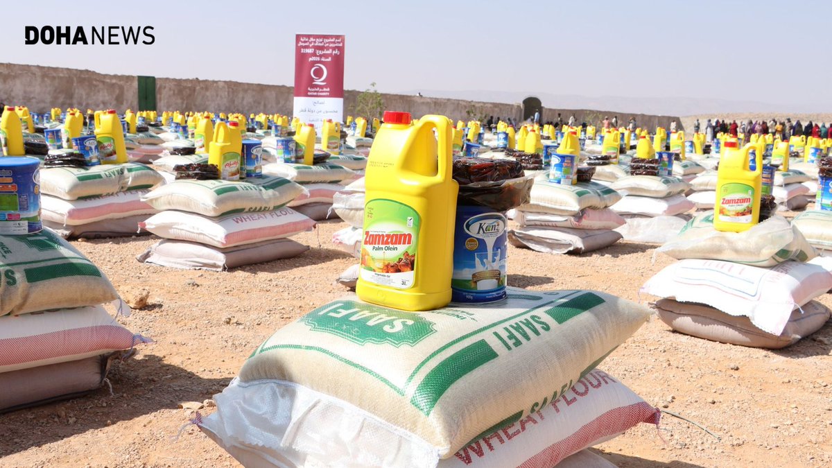 dohanews's tweet image. .@qcharity has implemented a relief #project in response to the worsening drought in #Somalia, supported by generous donors. In a statement on Sunday, the #organisation said the project involved distributing #food parcels to 2,840 of the most severely affected families in the