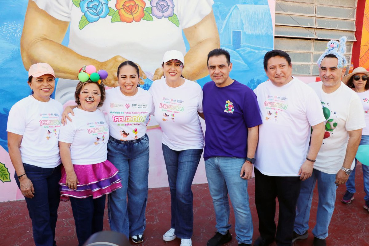 TJAAQRoo's tweet photo. El @TJAAQRoo se suma a la jornada estatal del Día de la Niña y el Niño encabezada por  @MaraLezama y @SistemaDIFQRoo, llevando alegría a más de 30 mil menores en 125 comunidades. La Magistrada Presidenta destacó la importancia de garantizar su bienestar y desarrollo integral. https://t.co/pwbWK8LCTl