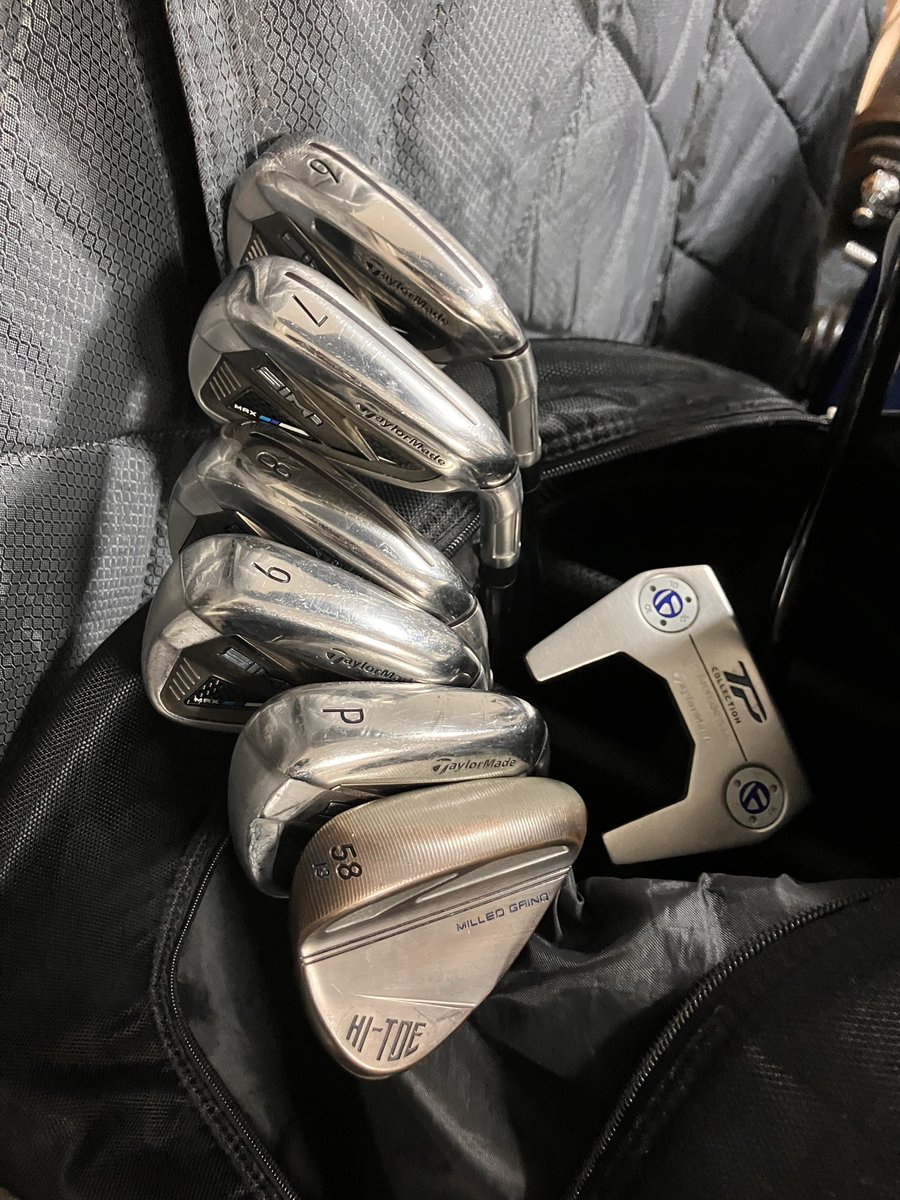sayu157's tweet photo. 今日は南部あたりを散策
あとゴルフデビューの為
taylormadeのアイアン買っちゃった https://t.co/w59D68anzT