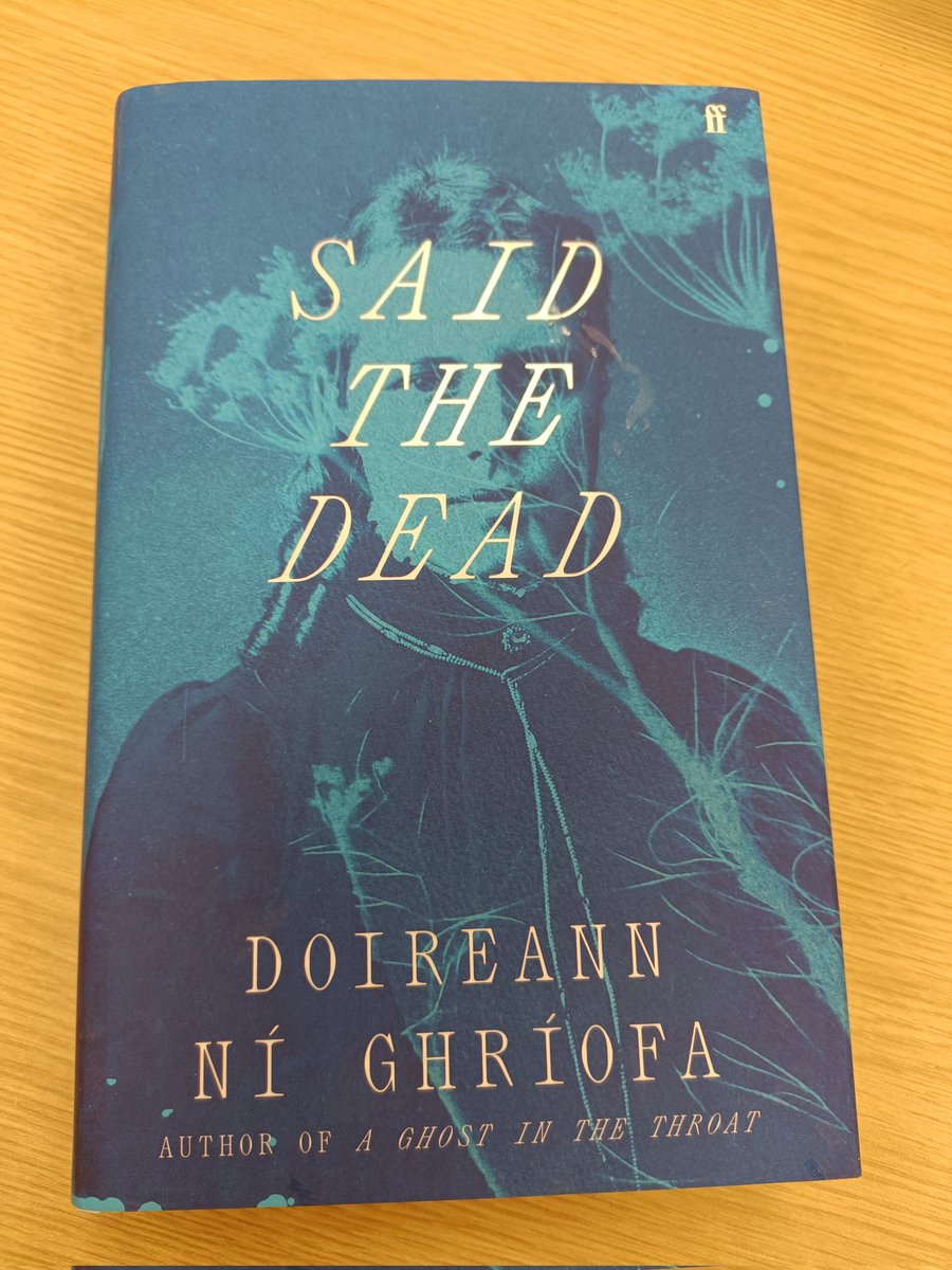 book_bint's tweet image. I got told about this one &amp;amp; sounds fascinating 
Thank you @faber for finished copy of #SaidtheDead by Doireann Ní Ghríofa out this May 
#gifted #bookpost #waterstones #books 
waterstones.com/book/said-the-…