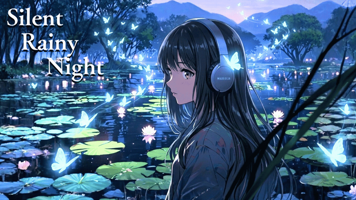 Silent Rainy Night - Lo-fi Music tweet media