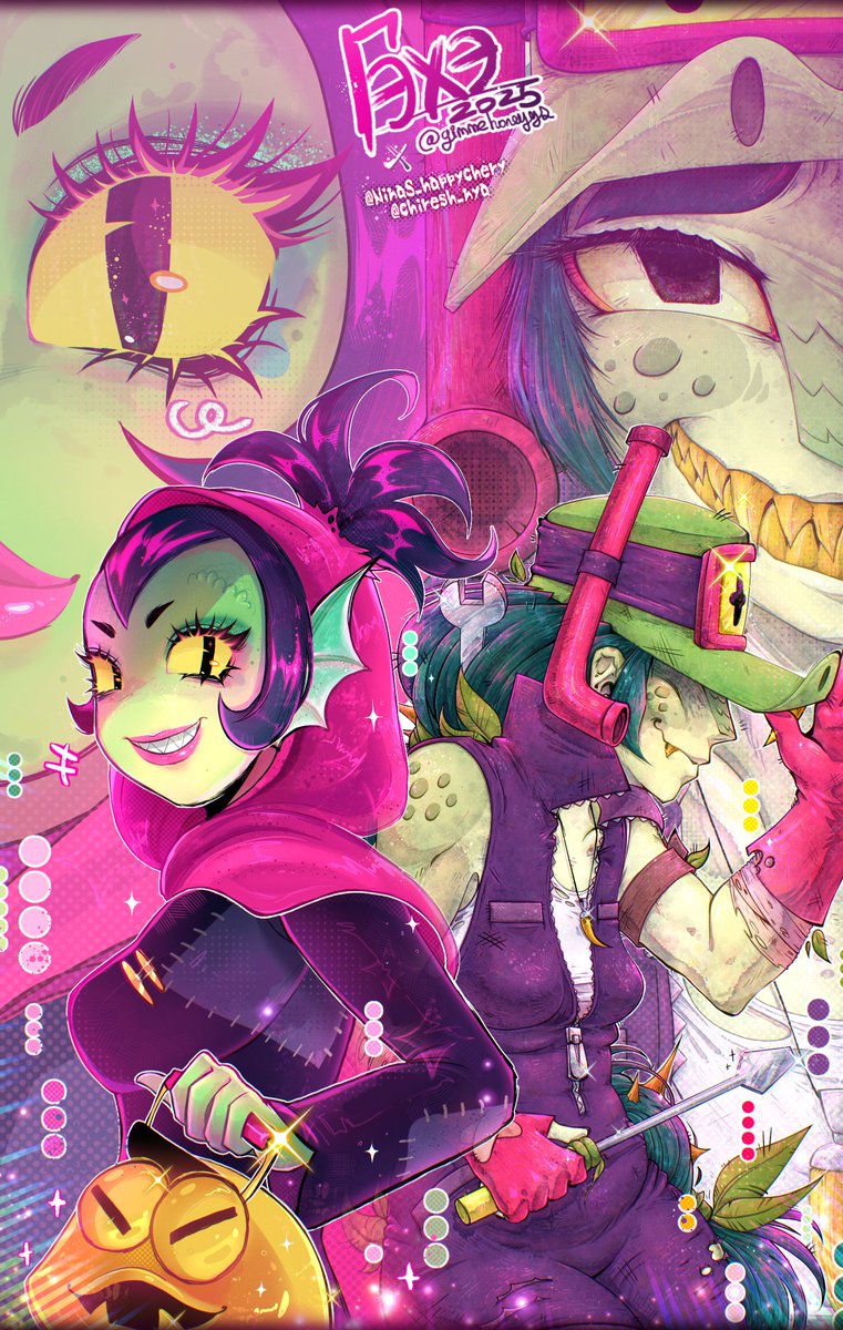 Nina_happychery's tweet photo. Collab with @gimmehoneyy2 

#brawlstars #BrawlStarsArt #brawlstarsfanart https://t.co/GBXW0gOUra