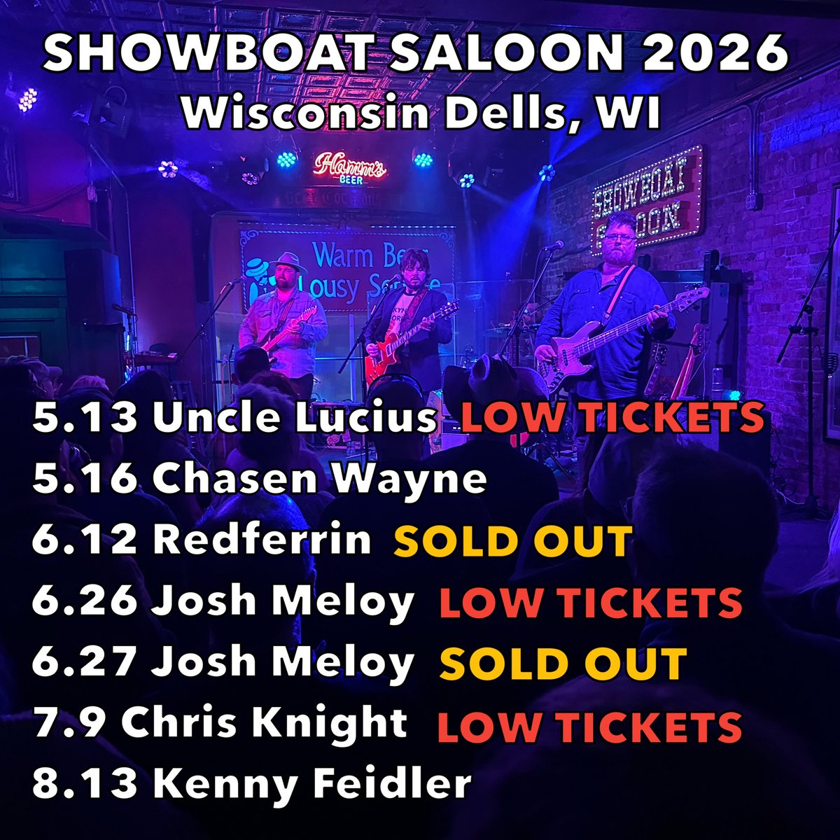 The Showboat Saloon tweet media