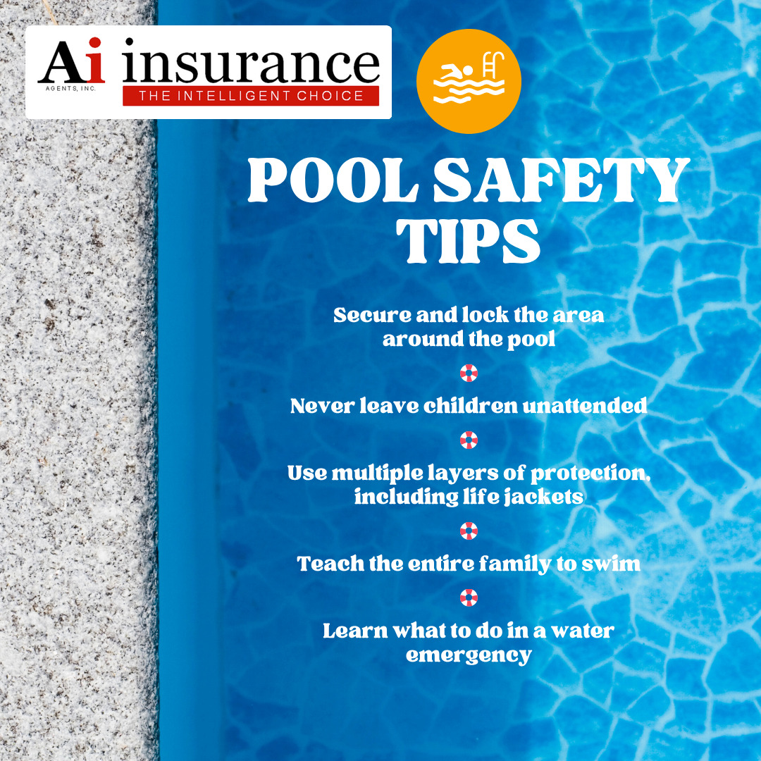 agentsinc's tweet image. Do you have any other safety tips you use to stay safe in the pool?

#pool #summer #aiinsurance #intelligentchoice #ncbusinessinsurance

Contact us at 910-223-3066 or mail@aiins.us

Visit our website at aiins.us