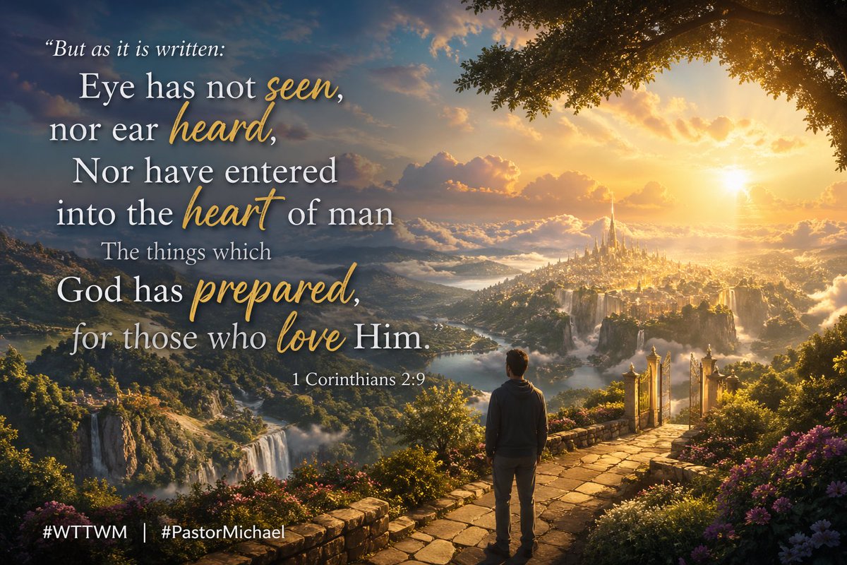 But as it is written: Eye has not seen, nor ear heard, Nor have entered into the heart of man The things which God has prepared for those who love Him. 1 Corinthians 2:9 #truth #jesus #blessed #repent #surrender