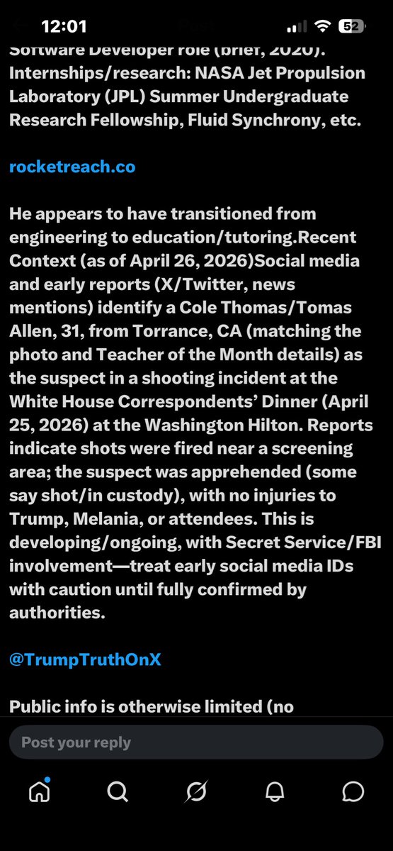JaneHaffner's tweet photo. @thematthew @krassenstein Using a part time side job he had to politicize a near tragedy?He was not a public school teacher. His Linked In showed he had recently become a part time test prep tutor for a nonpublic entity.  He never went to a teacher’s college &amp; probably didn’t even have a teacher’s license https://t.co/TP6E1qq962
